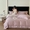 91家纺网 家纺一手货源 找家纺 凡客家居 2025新款100支（5050双股）长绒棉全棉提花四件套 洛园-莫奈紫