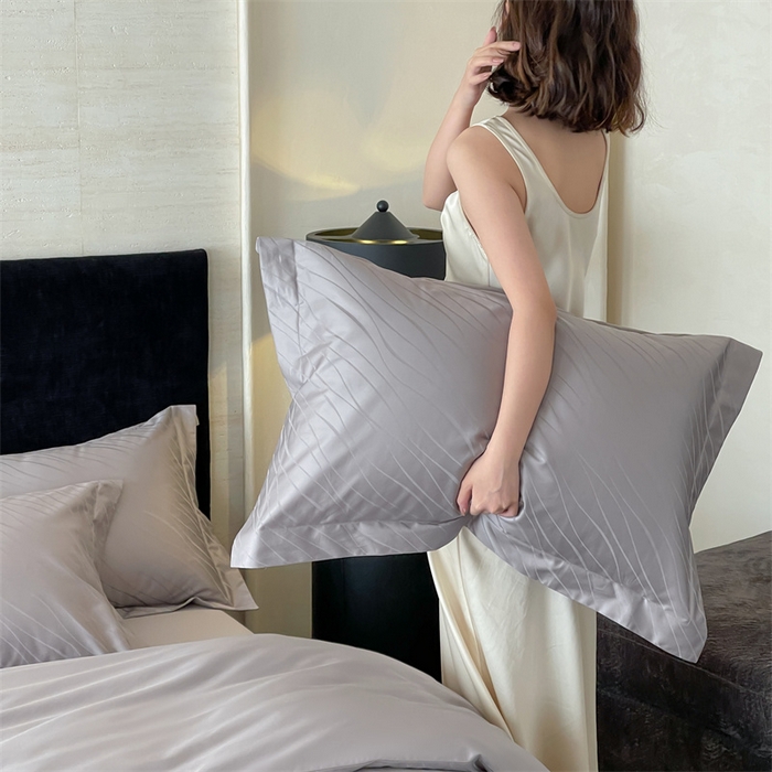 91家纺网 家纺一手货源 找家纺 （总）凡客家居 2025新款100支（5050双股）长绒棉全棉提花四件套