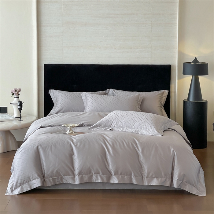 91家纺网 家纺一手货源 找家纺 （总）凡客家居 2025新款100支（5050双股）长绒棉全棉提花四件套