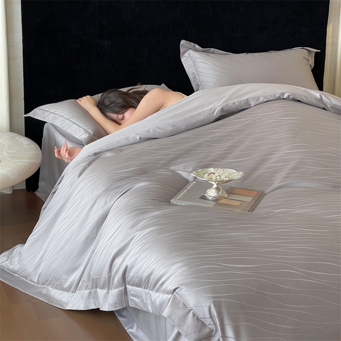 91家纺网 家纺一手货源 找家纺 （总）凡客家居 2025新款100支（5050双股）长绒棉全棉提花四件套