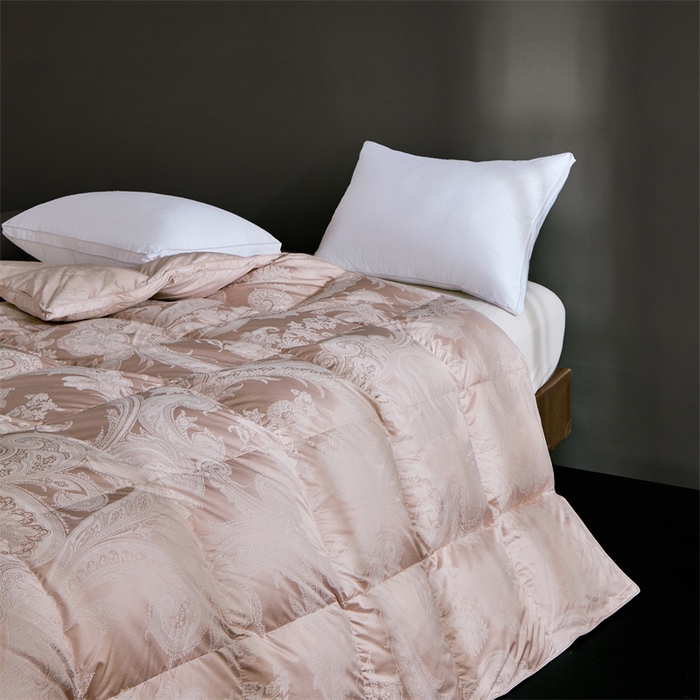 91家纺网 家纺一手货源 找家纺 （总）御眠纺羽绒被壳 2025新款高精密提花单层立体高端羽绒被壳自充绒羽绒被壳