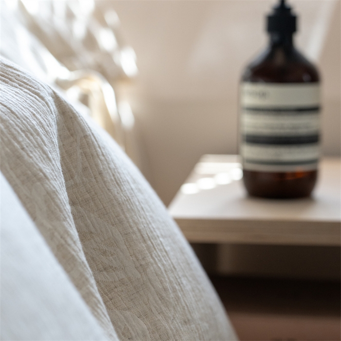 91家纺网 家纺一手货源 找家纺 （总）璞素家居 2025新款棉麻绑带款四件套