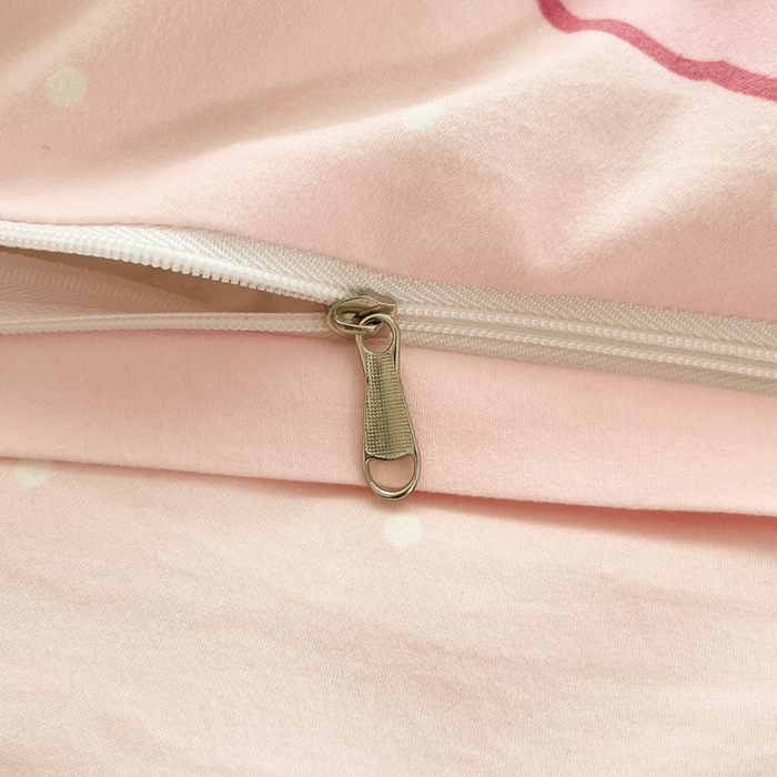 91家纺网 家纺一手货源 找家纺 如一 2025新款A类卡通印加毛巾绣水洗云朵棉四件套（提供买家秀） 美美蒂