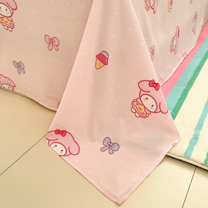 91家纺网 家纺一手货源 找家纺 如一 2025新款A类卡通印加毛巾绣水洗云朵棉四件套（提供买家秀） 美美蒂