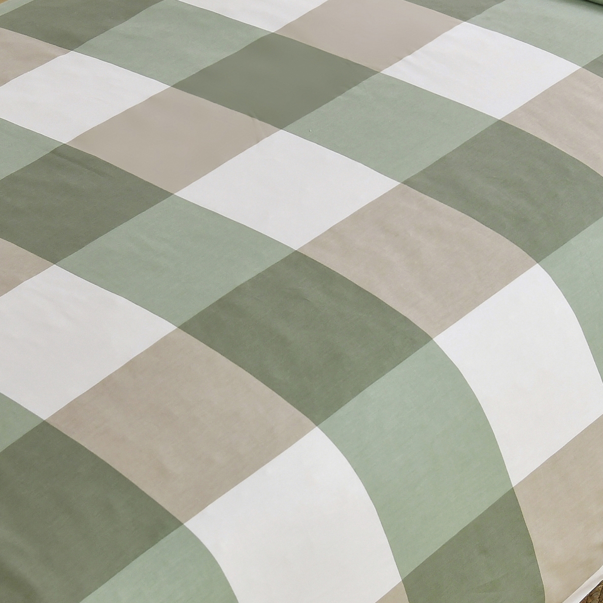 91家纺网 家纺一手货源 找家纺 乐旗家纺 2025新款全棉床笠款学生上下铺宿舍三件套六件套 校园笔记-绿