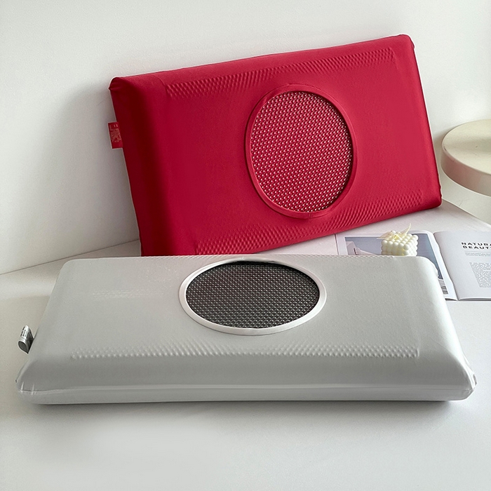 91家纺网 家纺一手货源 找家纺 靓星家纺 2025新款红石榴黑金凝胶枕枕头枕芯 组合图仅供参考 40x70cm/只