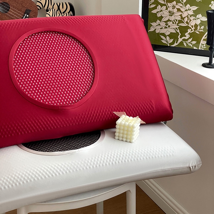 91家纺网 家纺一手货源 找家纺 靓星家纺 2025新款红石榴黑金凝胶枕枕头枕芯 组合图仅供参考 40x70cm/只