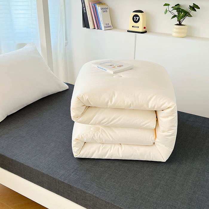 91家纺网 家纺一手货源 找家纺 （总）VIP被业 2025新款全棉纯棉学生宿舍被子直播配套大豆被芯被子被芯