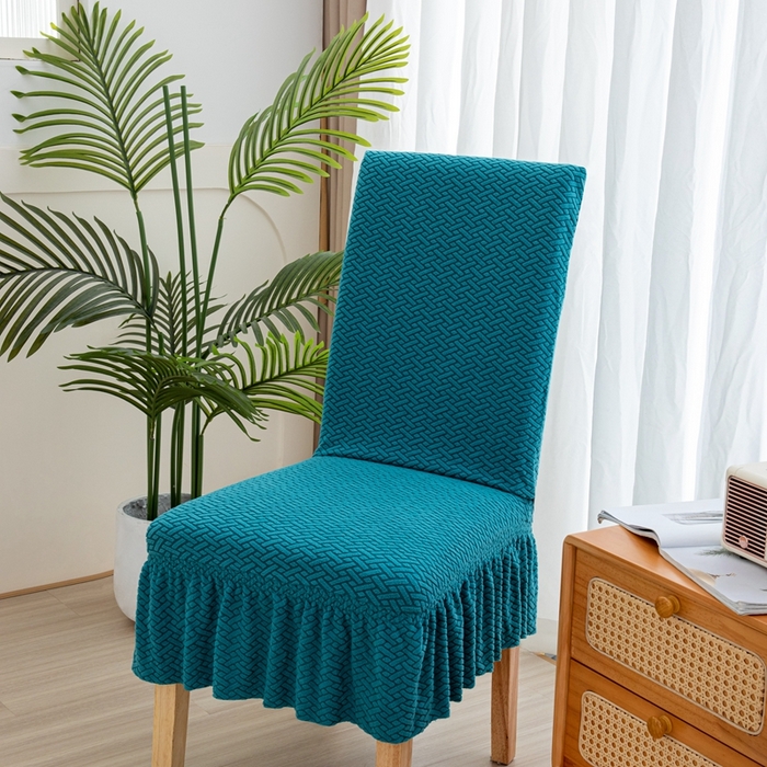 91家纺网 家纺一手货源 找家纺 （总）沐沐家纺 2026新款摇粒绒裙边椅子套