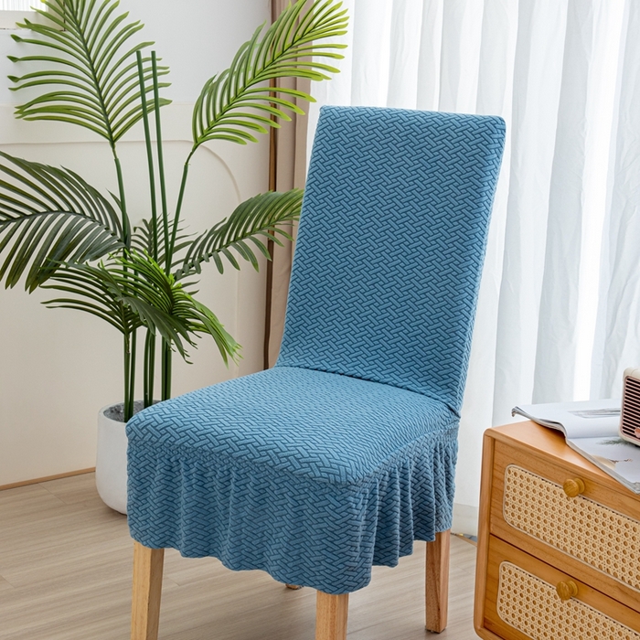 91家纺网 家纺一手货源 找家纺 （总）沐沐家纺 2026新款摇粒绒裙边椅子套