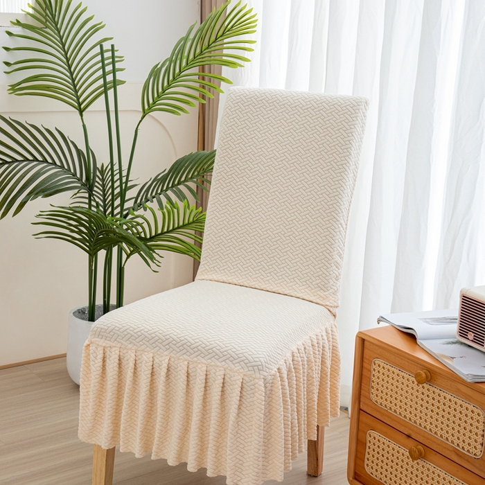 91家纺网 家纺一手货源 找家纺 （总）沐沐家纺 2026新款摇粒绒裙边椅子套