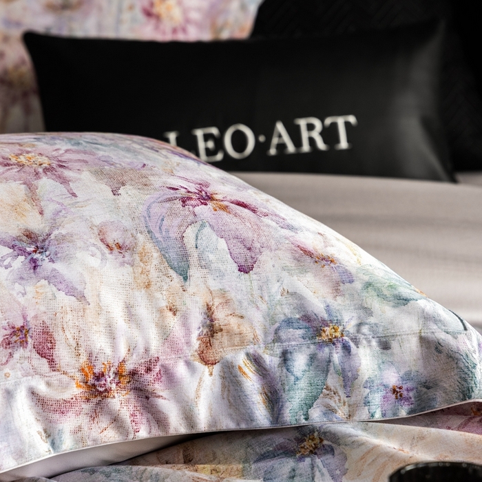 91家纺网 家纺一手货源 找家纺 涞澳家纺 2025新款天丝数码印花四件套 轻语