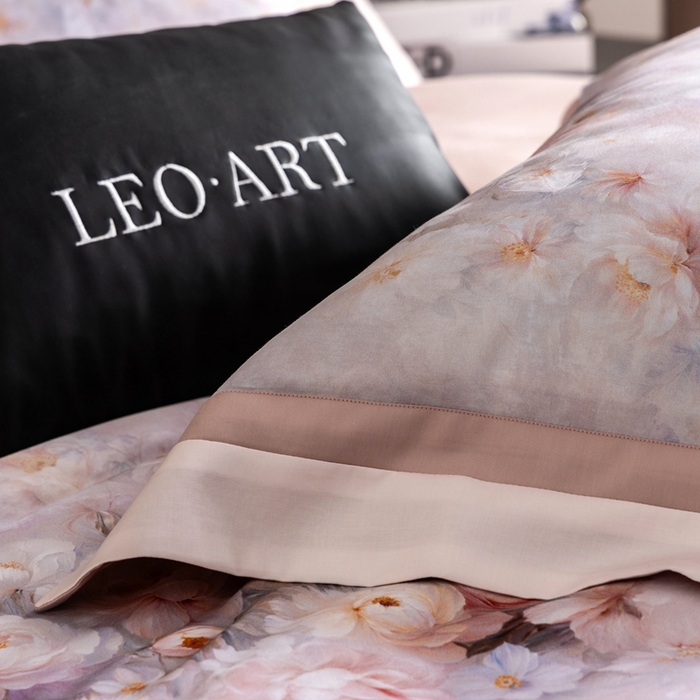 91家纺网 家纺一手货源 找家纺 涞澳家纺 2025新款天丝数码印花四件套 舒曼