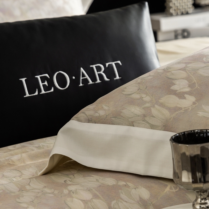 91家纺网 家纺一手货源 找家纺 涞澳家纺 2025新款天丝数码印花四件套 悠若