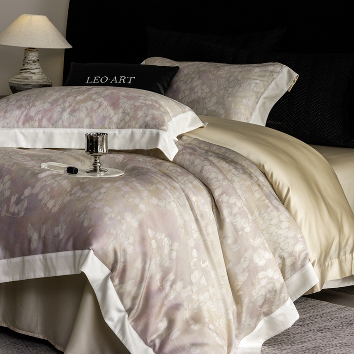 涞澳家纺 2025新款天丝数码印花四件套 悠若