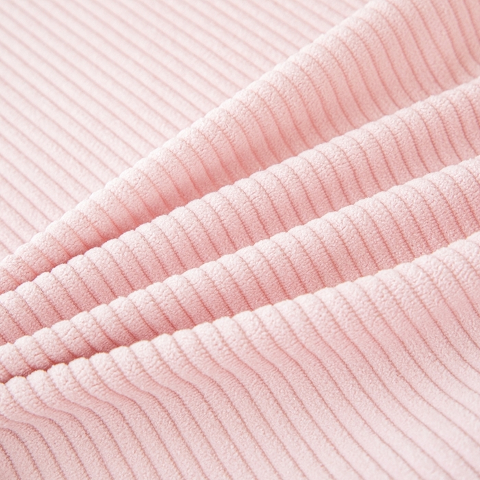 91家纺网 家纺一手货源 找家纺 沐沐家纺 2026新款灯芯绒立体护腰靠枕 立体灯芯绒-樱花粉