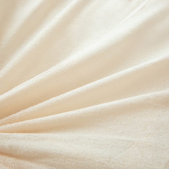 91家纺网 家纺一手货源 找家纺 沐沐2026新款宝宝绒三角靠背 白色