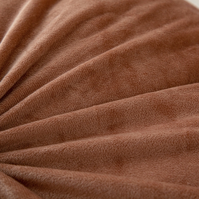 91家纺网 家纺一手货源 找家纺 沐沐2026新款宝宝绒三角靠背 咖啡色