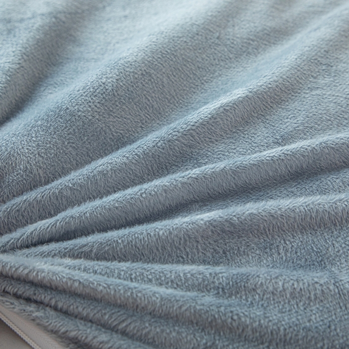 91家纺网 家纺一手货源 找家纺 沐沐2026新款宝宝绒三角靠背 浅灰色