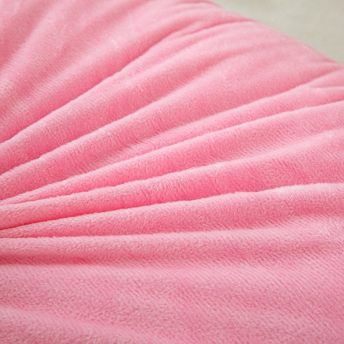 91家纺网 家纺一手货源 找家纺 沐沐2026新款宝宝绒三角靠背 樱花粉