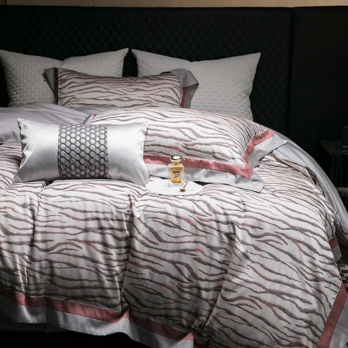 91家纺网 家纺一手货源 找家纺 （总）涞澳家纺 2025新款100支全棉提花四件套