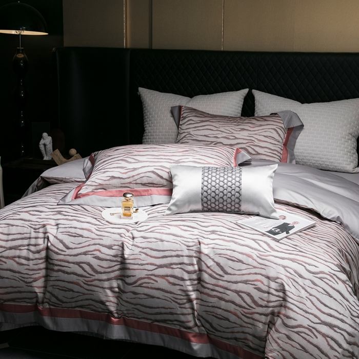 91家纺网 家纺一手货源 找家纺 （总）涞澳家纺 2025新款100支全棉提花四件套