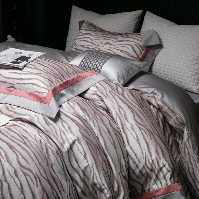 91家纺网 家纺一手货源 找家纺 （总）涞澳家纺 2025新款100支全棉提花四件套