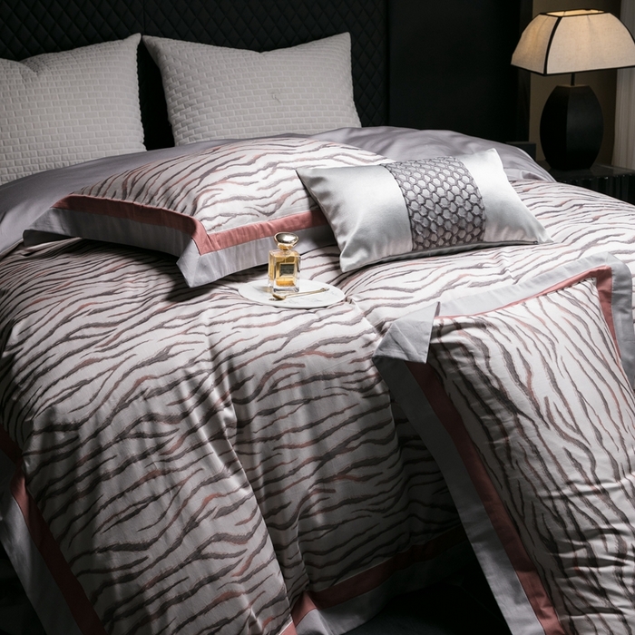 91家纺网 家纺一手货源 找家纺 （总）涞澳家纺 2025新款100支全棉提花四件套