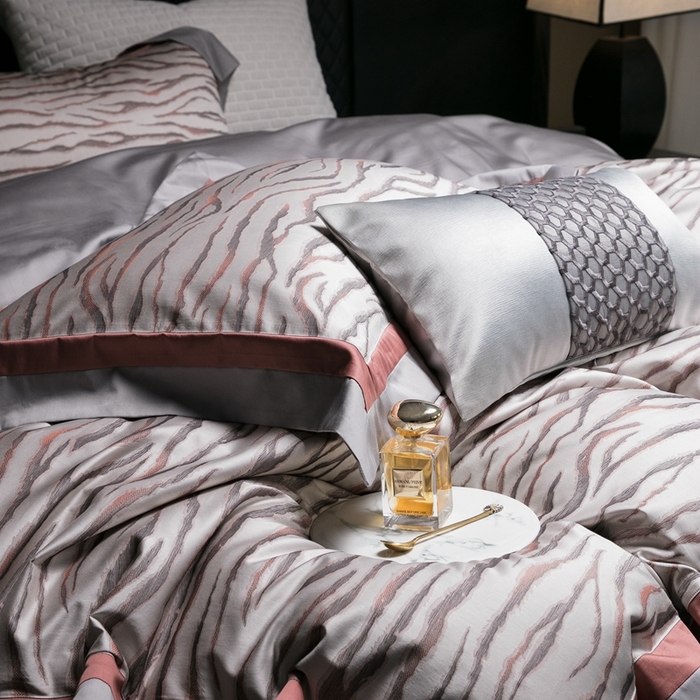 91家纺网 家纺一手货源 找家纺 （总）涞澳家纺 2025新款100支全棉提花四件套