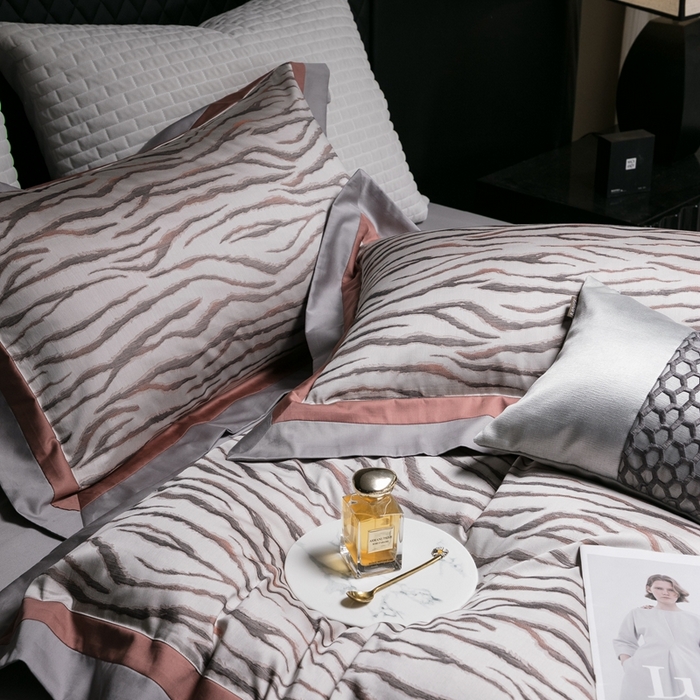 91家纺网 家纺一手货源 找家纺 （总）涞澳家纺 2025新款100支全棉提花四件套