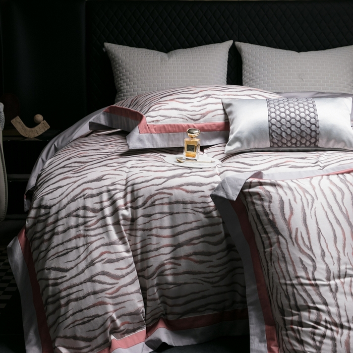 91家纺网 家纺一手货源 找家纺 （总）涞澳家纺 2025新款100支全棉提花四件套