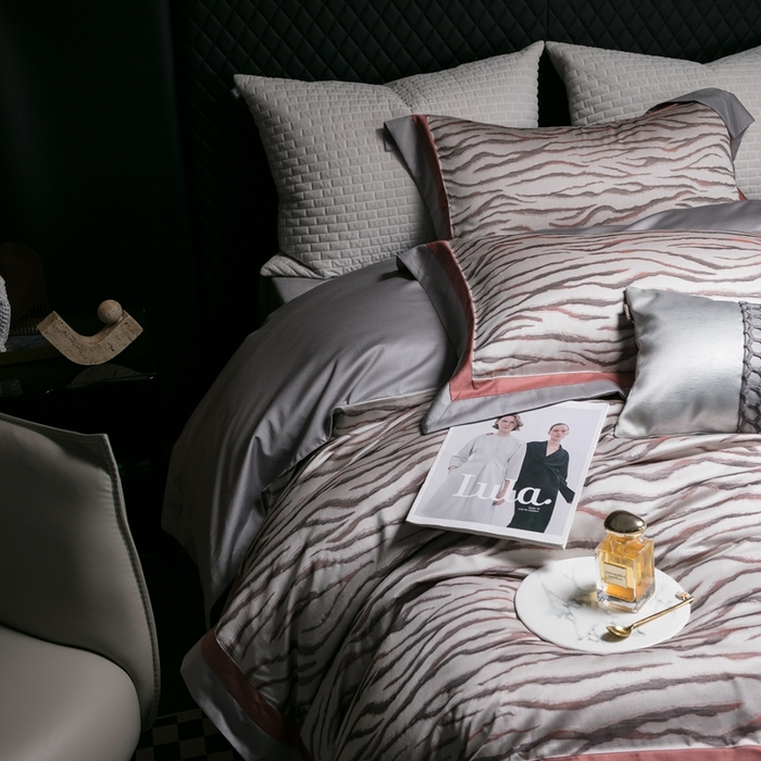 91家纺网 家纺一手货源 找家纺 （总）涞澳家纺 2025新款100支全棉提花四件套