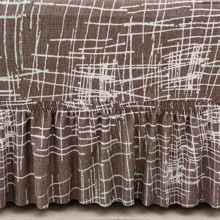 91家纺网 家纺一手货源 找家纺 （总）兴妮雅家纺 2025新款冯赛英花边沙发套