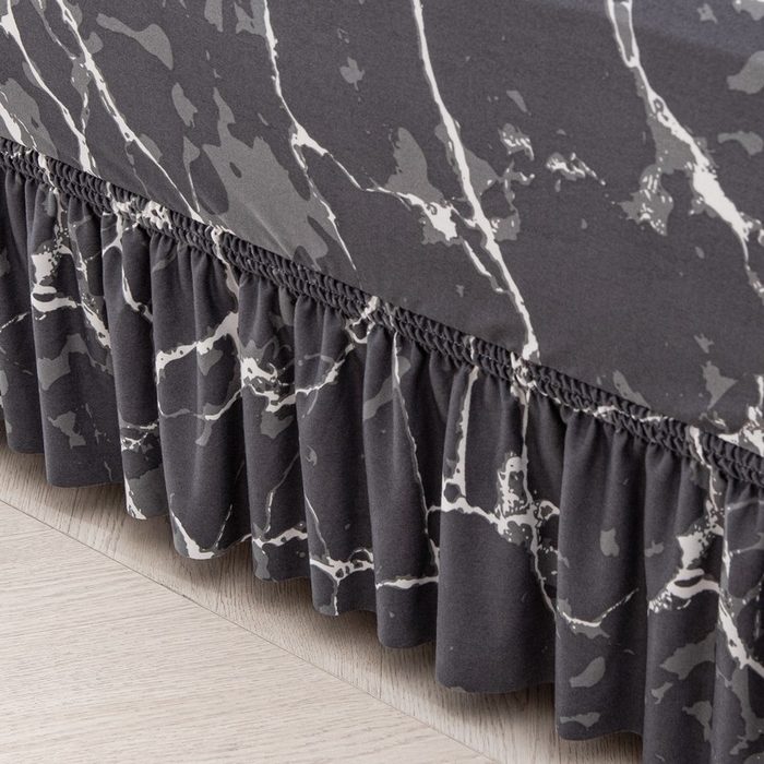 91家纺网 家纺一手货源 找家纺 兴妮雅家纺 2025新款冯赛英花边沙发套 伯格