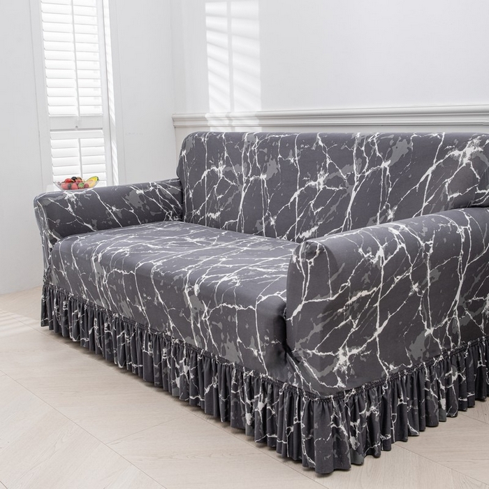 91家纺网 家纺一手货源 找家纺 兴妮雅家纺 2025新款冯赛英花边沙发套 伯格