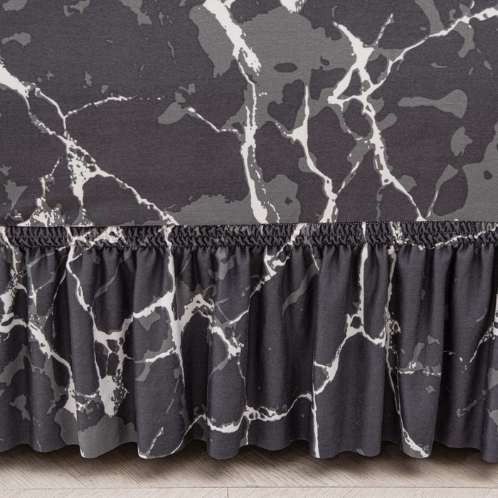 91家纺网 家纺一手货源 找家纺 兴妮雅家纺 2025新款冯赛英花边沙发套 伯格