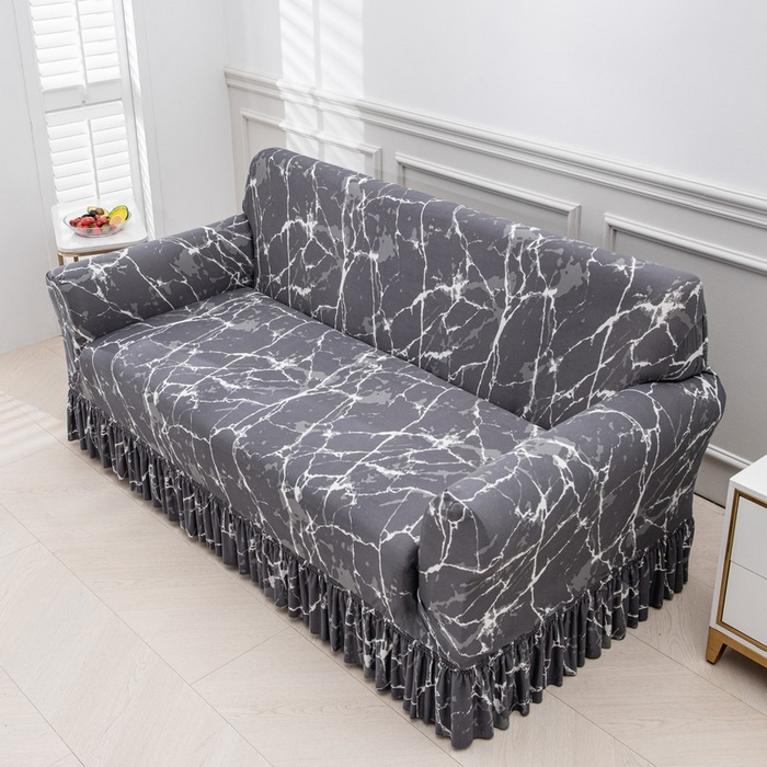 91家纺网 家纺一手货源 找家纺 兴妮雅家纺 2025新款冯赛英花边沙发套 伯格