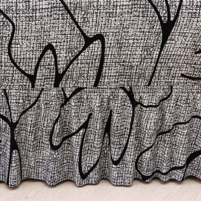 91家纺网 家纺一手货源 找家纺 兴妮雅家纺 2025新款冯赛英花边沙发套 繁华