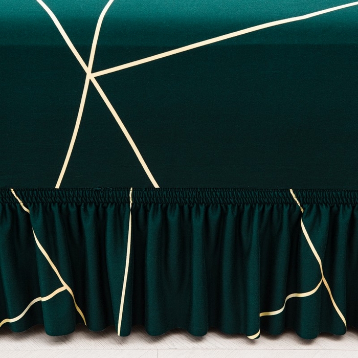 91家纺网 家纺一手货源 找家纺 兴妮雅家纺 2025新款冯赛英花边沙发套 流光溢彩