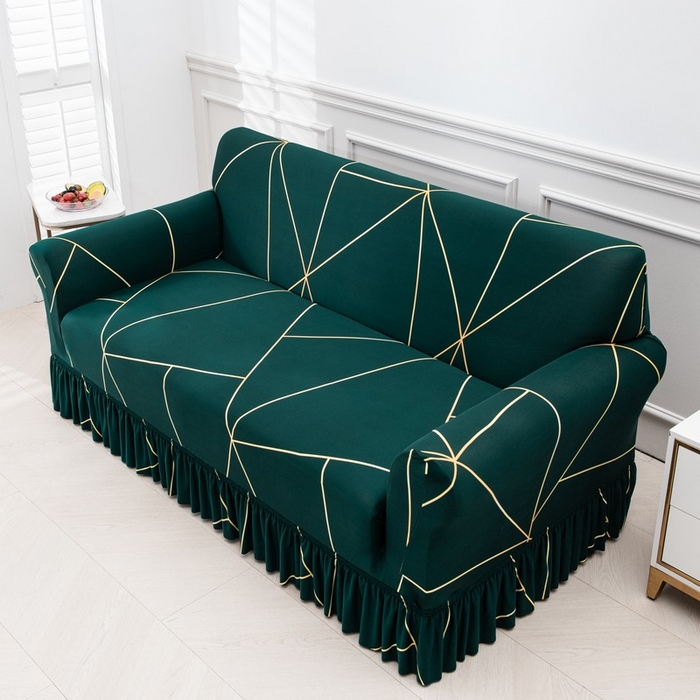 91家纺网 家纺一手货源 找家纺 兴妮雅家纺 2025新款冯赛英花边沙发套 流光溢彩