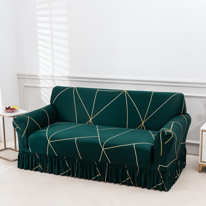 91家纺网 家纺一手货源 找家纺 兴妮雅家纺 2025新款冯赛英花边沙发套 流光溢彩