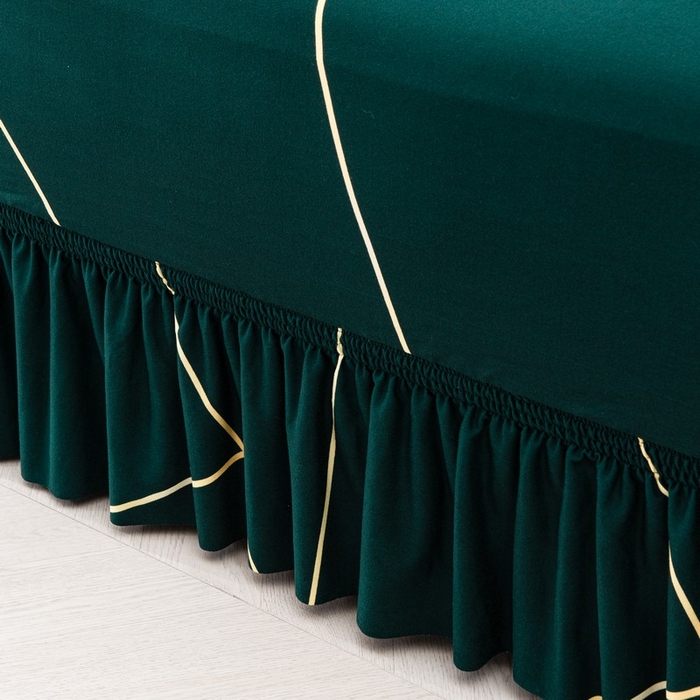 91家纺网 家纺一手货源 找家纺 兴妮雅家纺 2025新款冯赛英花边沙发套 流光溢彩