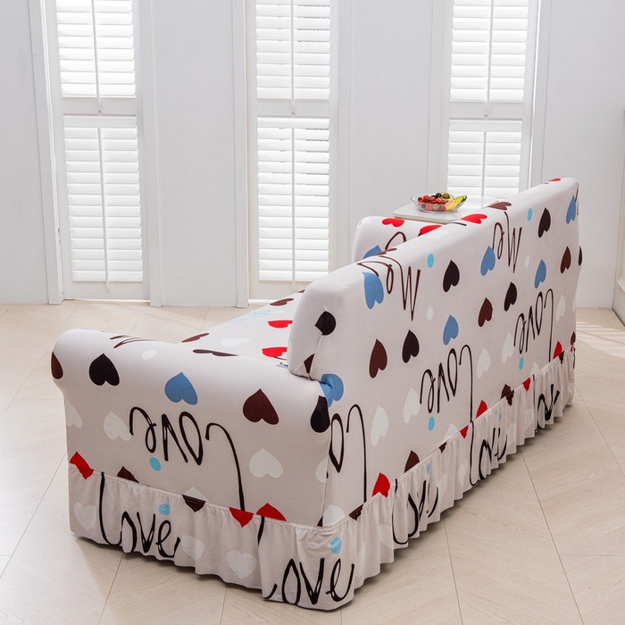 91家纺网 家纺一手货源 找家纺 兴妮雅家纺 2025新款冯赛英花边沙发套 挚爱