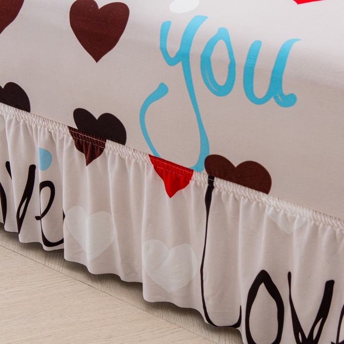 91家纺网 家纺一手货源 找家纺 兴妮雅家纺 2025新款冯赛英花边沙发套 挚爱