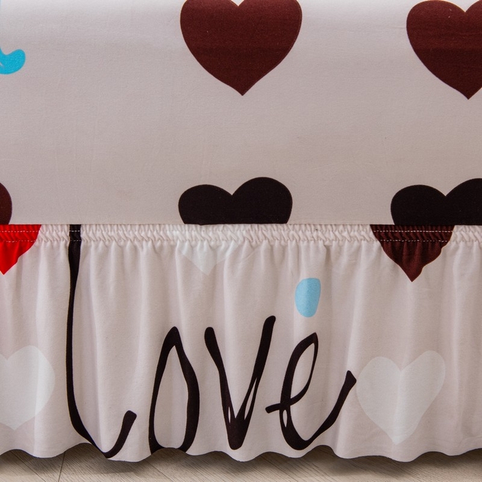 91家纺网 家纺一手货源 找家纺 兴妮雅家纺 2025新款冯赛英花边沙发套 挚爱