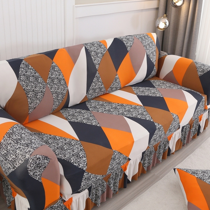 91家纺网 家纺一手货源 找家纺 兴妮雅家纺 2025新款三人沙发套 魔方