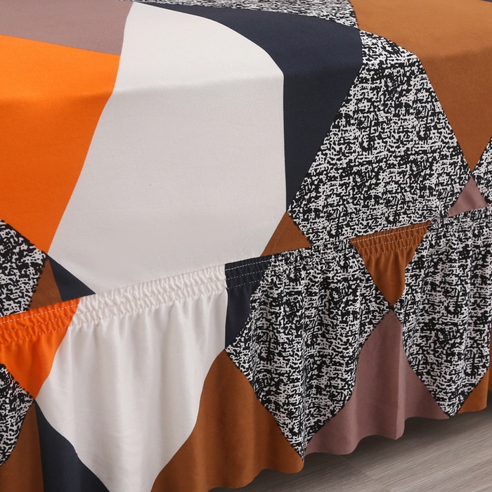 91家纺网 家纺一手货源 找家纺 兴妮雅家纺 2025新款三人沙发套 魔方