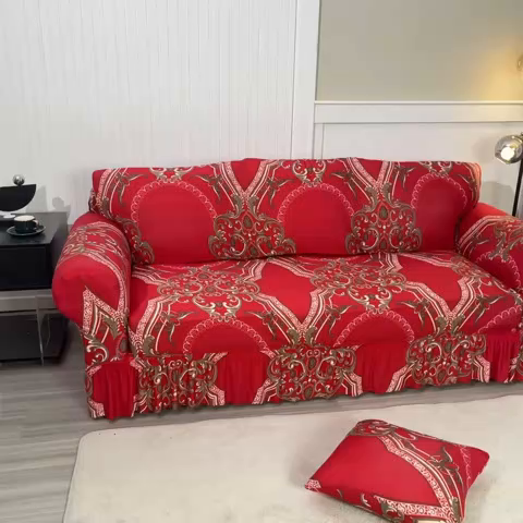 91家纺网 家纺一手货源 找家纺 兴妮雅家纺 2025新款三人沙发套 一代天骄