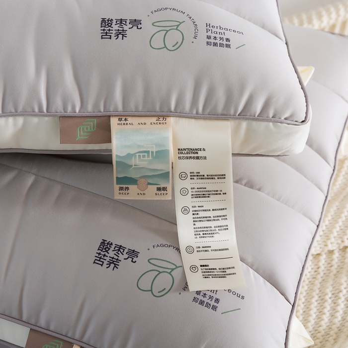 91家纺网 家纺一手货源 找家纺 （总）境月枕芯坊 2025新款酸枣壳苦荞枕