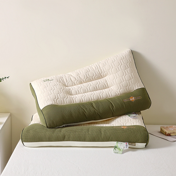 91家纺网 家纺一手货源 找家纺 （总）糖果枕芯 2025新款生物基牵引枕柔软支撑升级款